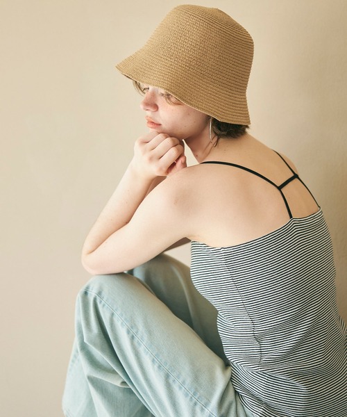 coca（coca）（コカ）の「ブレードバケットハット/調節可能（ハット・レディース・アイボリー/ベージュ・ONE SIZE）」の10枚目の写真