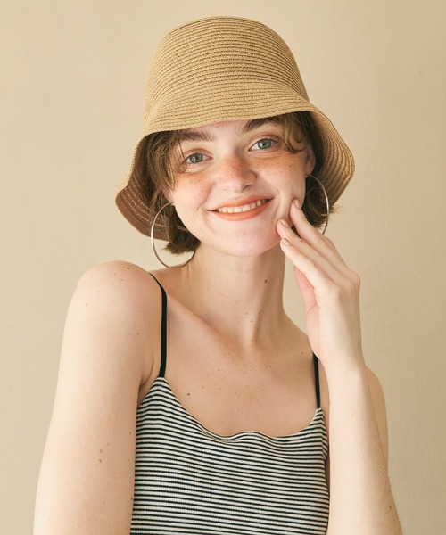 coca（coca）（コカ）の「ブレードバケットハット/調節可能（ハット・レディース・アイボリー/ベージュ・ONE SIZE）」の11枚目の写真