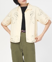 PAISLEY OPEN COLLAR SHIRT