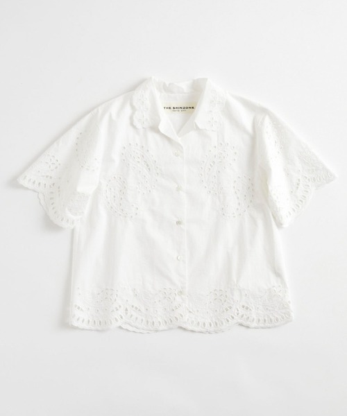 THE SHINZONE（ザ シンゾーン）の「PAISLEY OPEN COLLAR SHIRT（シャツ