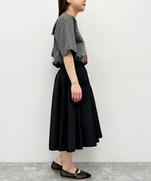 U by SPICK&SPAN(ユーバイスピックアンドスパン)の「【GANNI / ガニー】 Future Heavy Jersey Cherry T(Tシャツ/カットソー・レディース・ブラック系その他・FREE)」の6枚目の写真