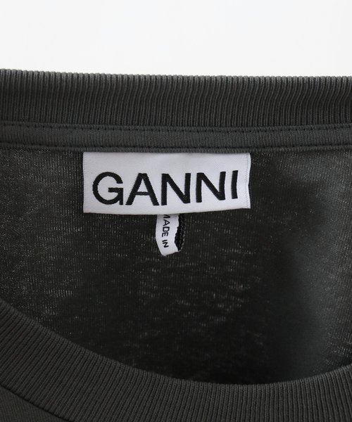 U by SPICK&SPAN(ユーバイスピックアンドスパン)の「【GANNI / ガニー】 Future Heavy Jersey Cherry T(Tシャツ/カットソー・レディース・ブラック系その他・FREE)」の18枚目の写真