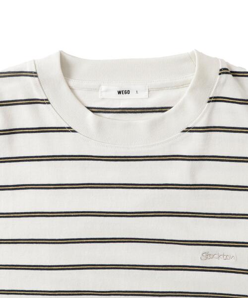 WEGO（ウィゴー）の「WEGO/ワンポイントボーダーT（Tシャツ/カットソー・メンズ・その他1/その他2・MEDIUM/LARGE）」の20枚目の写真
