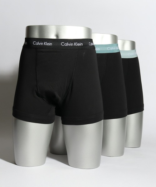 【セール】【Calvin Klein/カルバンクライン】ロゴ ボクサーパンツ 3枚セット（ボクサーパンツ）｜Calvin Klein（カルバン・クライン）