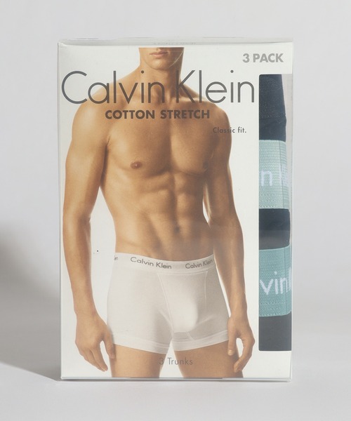 【セール】【Calvin Klein/カルバンクライン】ロゴ ボクサーパンツ 3枚セット（ボクサーパンツ）｜Calvin Klein（カルバン・クライン）
