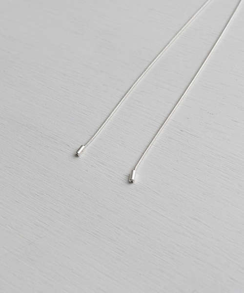 Rocky Monroe(ロッキーモンロー)の「ループタイネックレス(ネックレス・メンズ・シルバー系1/シルバー系2/シルバー系3/シルバー系4/シルバー系5/シルバー系6/ゴールド系1/ゴールド系2/ゴールド系3/ゴールド系4/ゴールド系5/ゴールド系6・FREE)」の15枚目の写真