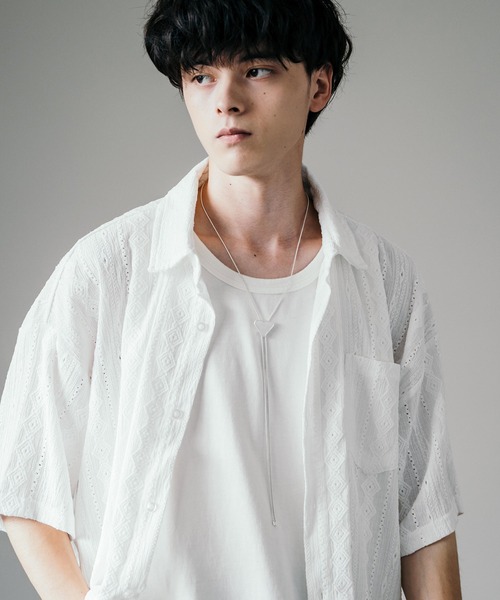 Rocky Monroe(ロッキーモンロー)の「ループタイネックレス(ネックレス・メンズ・シルバー系1/シルバー系2/シルバー系3/シルバー系4/シルバー系5/シルバー系6/ゴールド系1/ゴールド系2/ゴールド系3/ゴールド系4/ゴールド系5/ゴールド系6・FREE)」の18枚目の写真