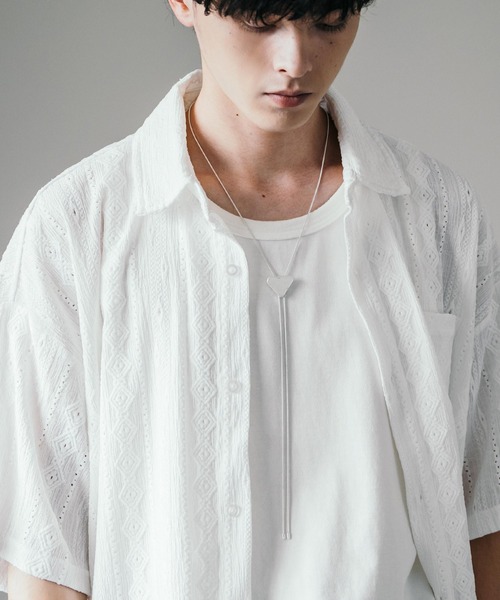 Rocky Monroe(ロッキーモンロー)の「ループタイネックレス(ネックレス・メンズ・シルバー系1/シルバー系2/シルバー系3/シルバー系4/シルバー系5/シルバー系6/ゴールド系1/ゴールド系2/ゴールド系3/ゴールド系4/ゴールド系5/ゴールド系6・FREE)」の19枚目の写真