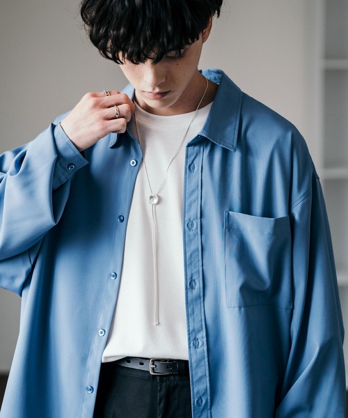 Rocky Monroe(ロッキーモンロー)の「ループタイネックレス(ネックレス・メンズ・シルバー系1/シルバー系2/シルバー系3/シルバー系4/シルバー系5/シルバー系6/ゴールド系1/ゴールド系2/ゴールド系3/ゴールド系4/ゴールド系5/ゴールド系6・FREE)」の20枚目の写真