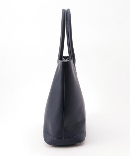 BEAMS（ビームス）の「BEAMS / LEATHER TOTE②（トートバッグ・メンズ・ブラック/ダークブラウン/ネイビー・ONE SIZE）」の22枚目の写真