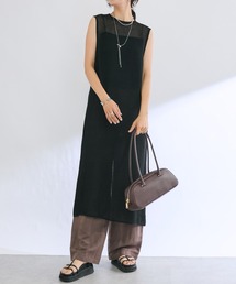 RIVE DROITE | リネンラッセルレイヤードワンピース(ワンピース)