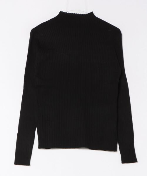 INTERPLANET（インタープラネット）の「リブニット＋ニットジャンスカＳＥＴ（ワンピース・レディース・ブラック/グレー・FREE）」の3枚目の写真