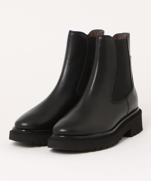INTER-CHAUSSURES】トラックソールサイドゴアブーツ(I3022R)（ブーツ 