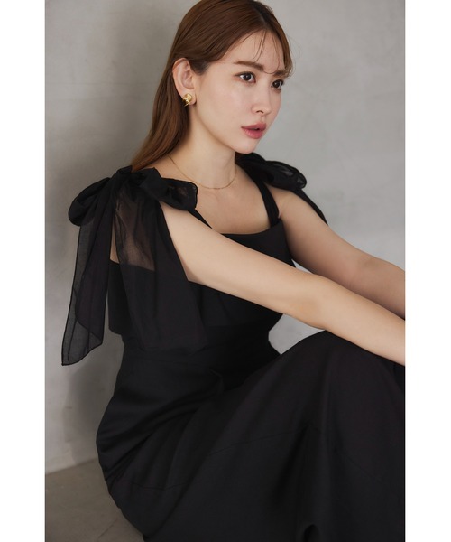 ワンピース her lip to Ribbon Romper Ribbon Romper（つなぎ/オールインワン）｜Her lip to（ハー
