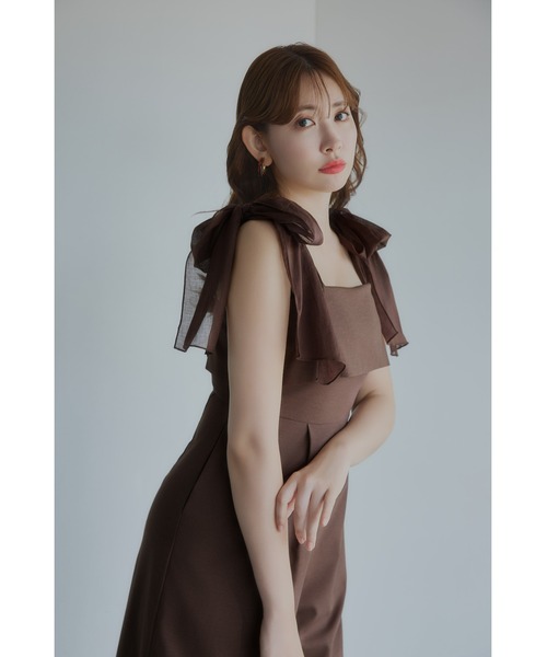 サロペット・オーバーオール・オールインワン Her lip to Ribbon Romper Ribbon Romper（つなぎ/オールインワン）｜Her lip to（ハー