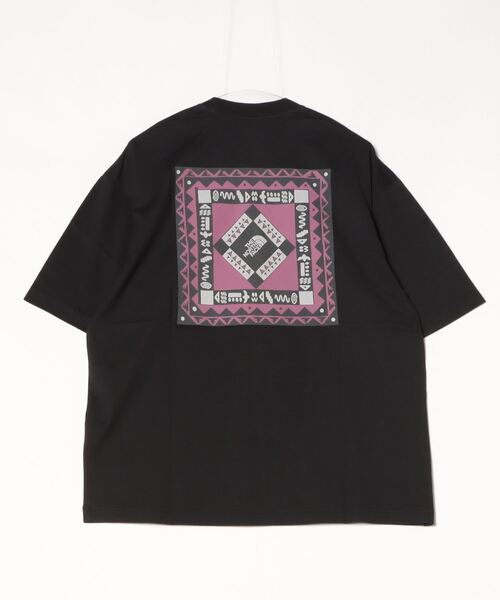 THE NORTH FACE(ザノースフェイス)の「ザ ノース フェイス THE NORTH FACE S/S Retro Bandana Logo Tee_ショートスリーブレトロバンダナロゴティー(Tシャツ/カットソー・メンズ・ブラック/ネイビー/オレンジ/ホワイト・S/M/L/XL)」の5枚目の写真