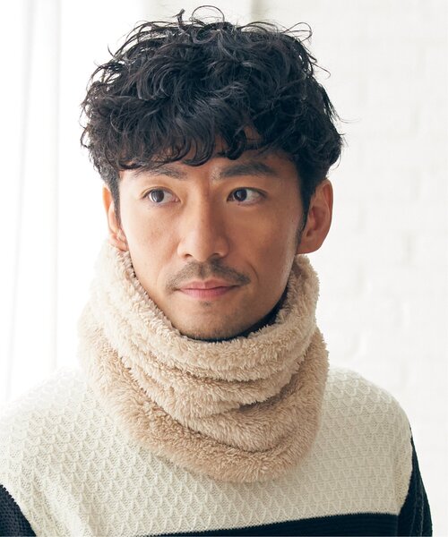 Champion（チャンピオン）の「Champion チャンピオンファーネックウォーマー（ネックウォーマー/スヌード・メンズ・ベージュ/ネイビー/モカ/ボルドー/チャコールグレー/ブラック・FREE）」の17枚目の写真