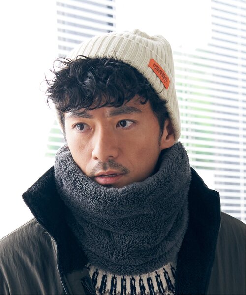 Champion（チャンピオン）の「Champion チャンピオンファーネックウォーマー（ネックウォーマー/スヌード・メンズ・ベージュ/ネイビー/モカ/ボルドー/チャコールグレー/ブラック・FREE）」の18枚目の写真