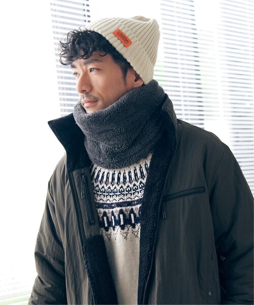 Champion（チャンピオン）の「Champion チャンピオンファーネックウォーマー（ネックウォーマー/スヌード・メンズ・ベージュ/ネイビー/モカ/ボルドー/チャコールグレー/ブラック・FREE）」の19枚目の写真
