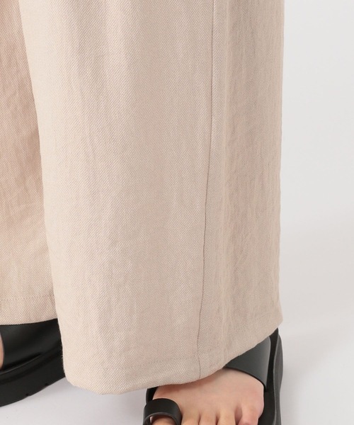 studio CLIP（スタディオクリップ）の「サスペンダー付きさら軽ワイドパンツ[プチ・プラス・トールサイズあり]（その他パンツ・レディース・ブラック/ベージュ/モカ・FREE/PF/ﾌﾘｰ(L)/TF）」の14枚目の写真