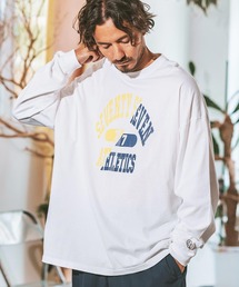 mlt4830- middle onz over size L-S t-shirts (athletics 24W) カットソー