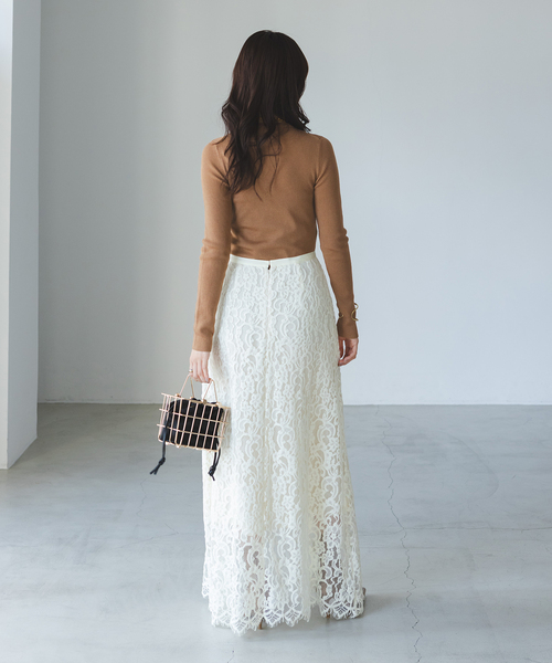 Noble（ノーブル）の「《追加2》リブクルーネックニット（ニット