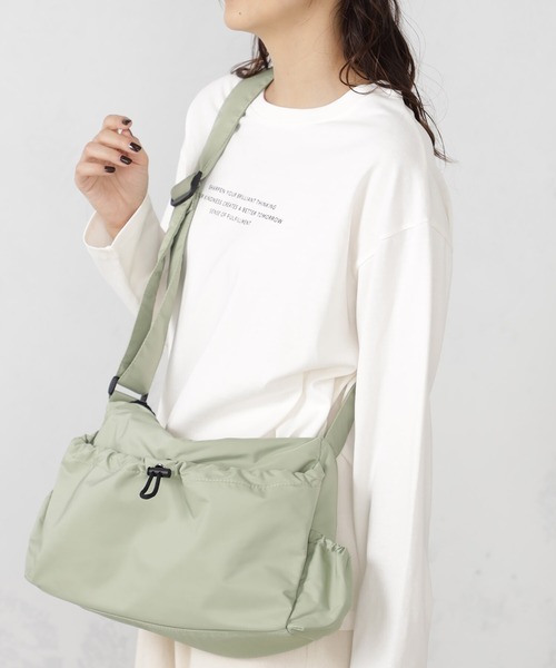 FOUND GOOD（ファウンドグッド）の「カタラクチンマルチPショルダー（ショルダーバッグ・レディース・ブラック/ピンク系5/ベージュ/グリーン系8/グレー系5・FREE）」の4枚目の写真