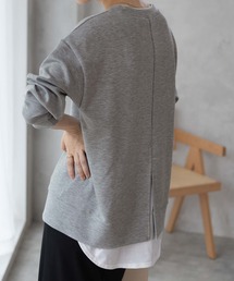 URBAN COLLECTION バックスリットプルオーバー