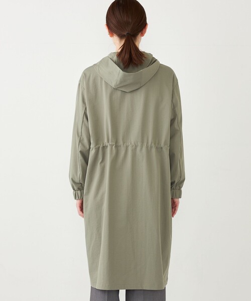 【セール】SHIPS Colors:〈手洗い可能〉ミリタリー フード コート（その他アウター）｜SHIPS Colors（シップス カラーズ）