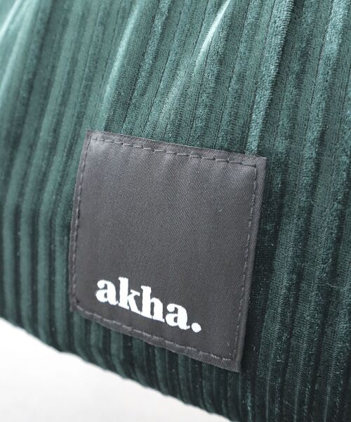 CRAFT STANDARD BOUTIQUE（クラフトスタンダードブティック）の「【akha./アカ】ベロアトートバッグ（トートバッグ・レディース・ライトピンク/ライトブルー/グリーン・FREE）」の16枚目の写真