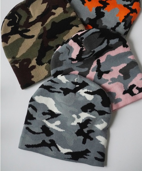 Palace 迷彩 camo ビーニー　ニット帽　tyga着用 迷彩柄 カモフラ ビーニー ニット帽 帽子 韓国 ストリート系 Y2K
