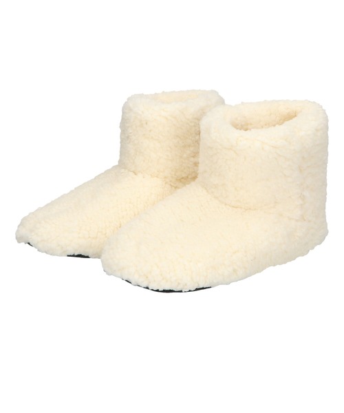 ORiental TRaffic（オリエンタルトラフィック）の「EC限定 ボアルームシューズブーツ G-0011（ルームシューズ/スリッパ・レディース・ライトグレー/アイボリー/ブラウン/ベージュ・L/M/S/LL）」の19枚目の写真