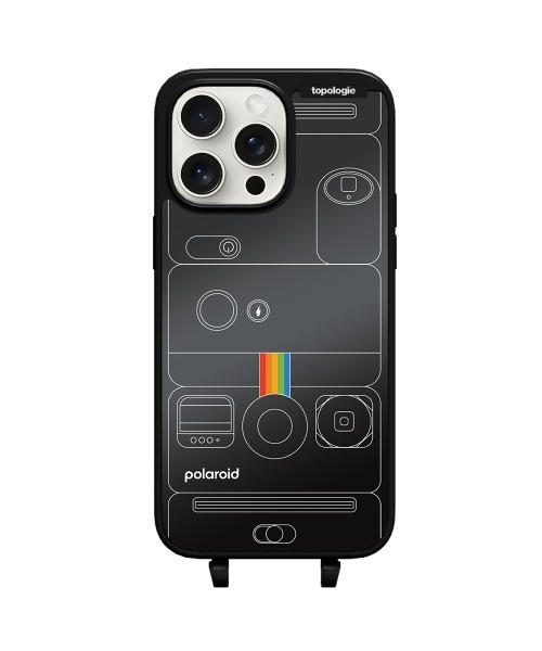 Topologie(トポロジー)の「Polaroid x Topologie Bump Phone Case iPhone 13/14【ケース単体】(スマホケース/カバー・レディース・ブラック/ブルー/ブラック系その他/ブラック系その他3/オレンジ/イエロー/ライトグリーン/レッド・ONE SIZE)」の5枚目の写真