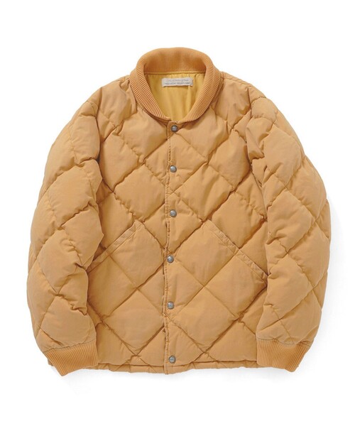 REMI RELIEF(レミレリーフ)の「REMI RELIEF /【別注】Quilt Down Jacket(ブルゾン・メンズ・イエロー系その他6/ブラック/レッド・SMALL/X-LARGE/LARGE/MEDIUM)」の3枚目の写真