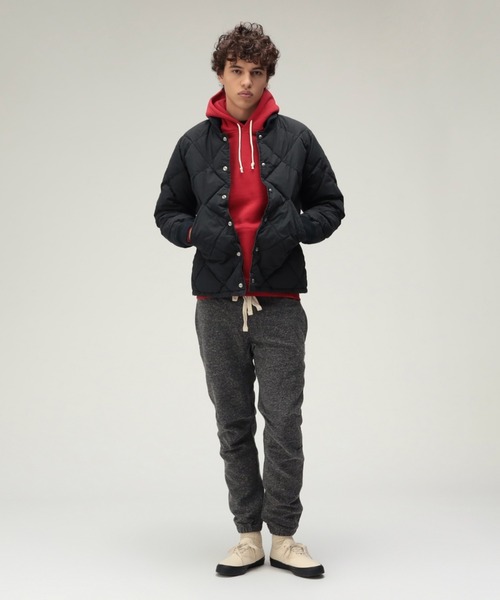 REMI RELIEF(レミレリーフ)の「REMI RELIEF /【別注】Quilt Down Jacket(ブルゾン・メンズ・イエロー系その他6/ブラック/レッド・SMALL/X-LARGE/LARGE/MEDIUM)」の7枚目の写真