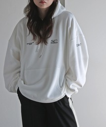 【FOXRUN/フォックスラン】 別注 3ポイント刺繍ルーズシルエットプルオーバーパーカー
