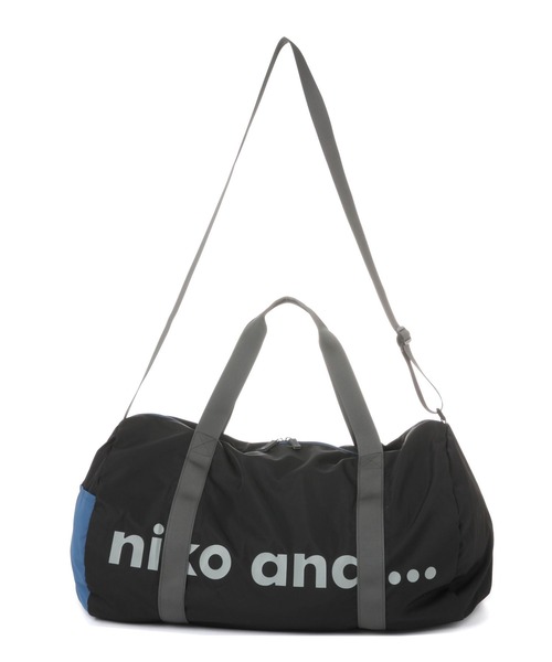 niko and...(ニコアンド)の「オリジナルニコロゴドラムバッグ(ドラムバッグ・レディース・アイボリー/ブラック・XX-SMALL)」の5枚目の写真