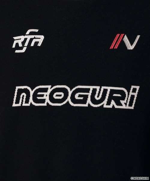 RAGEBLUE(レイジブルー)の「【NEOGURI/ノグリ】コラボ/オーバーサイズゲームニット(ニット/セーター・メンズ・ネイビー/ブラック・MEDIUM/LARGE)」の22枚目の写真