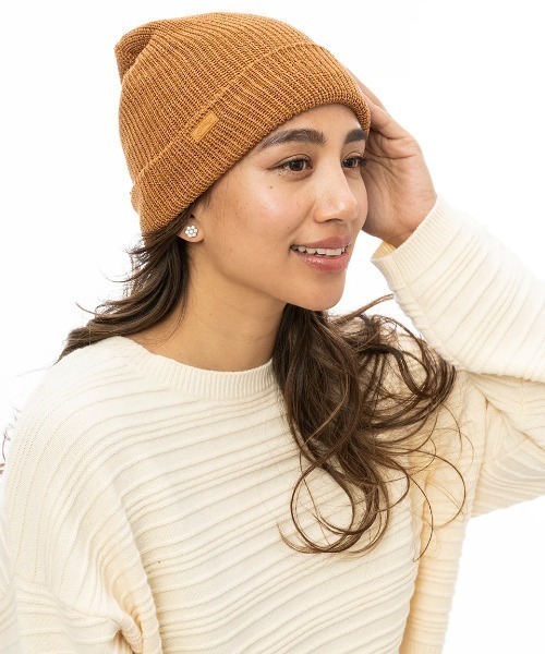 BILLABONG（ビラボン）の「BILLABONG レディース ROAMER BEANIE 3 ビーニー/ビラボンニットキャップ（ニットキャップ/ビーニー・レディース・ブラック/ブラウン系その他/オレンジ系その他・FREE）」の3枚目の写真