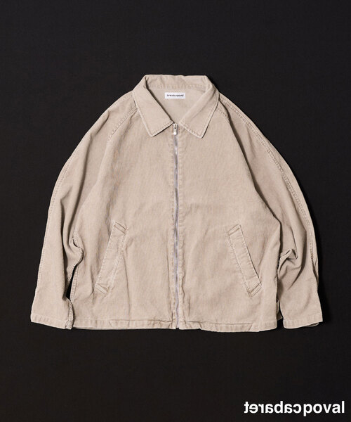 cabaret poval(キャバレーポバール)の「CABARET POVAL / キャバレーポバール Courduroy Shirt(その他トップス・メンズ・ブラック/ホワイト・MEDIUM/LARGE)」の2枚目の写真