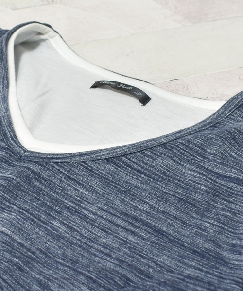 ARCHIVER(アーカイバ)の「【Bl】アンサンブルVネック7分袖Tシャツ(Tシャツ/カットソー・レディース・ホワイト・X-LARGE/MEDIUM/LARGE)」の3枚目の写真