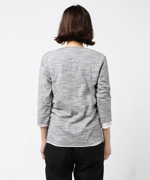 ARCHIVER(アーカイバ)の「【Bl】アンサンブルVネック7分袖Tシャツ(Tシャツ/カットソー・レディース・ホワイト・X-LARGE/MEDIUM/LARGE)」の11枚目の写真