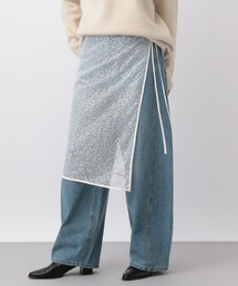 スパンコールラップスカート