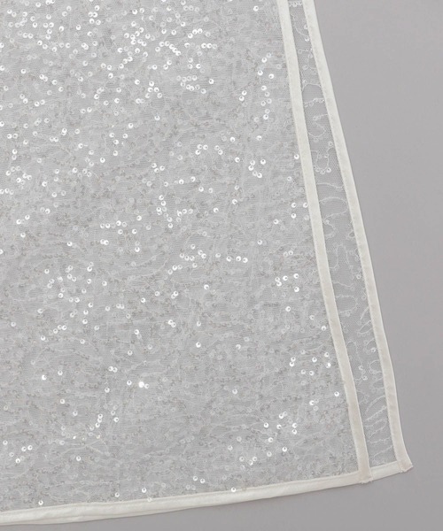 A part by（アパートバイ）の「スパンコールラップスカート（スカート・レディース・アイボリー・FREE）」の9枚目の写真