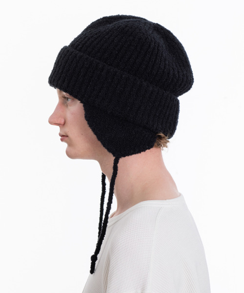 VICTIM(ヴィクティム)の「VICTIM ヴィクティム / ×CA4LA EAR FLAP KNIT CAP カシラコラボレーションイヤーフラップニットキャップ / VTM-24-A-104(ニットキャップ/ビーニー・メンズ・ブルー/グレー/ブラック/イエロー/グリーン・FREE)」の14枚目の写真