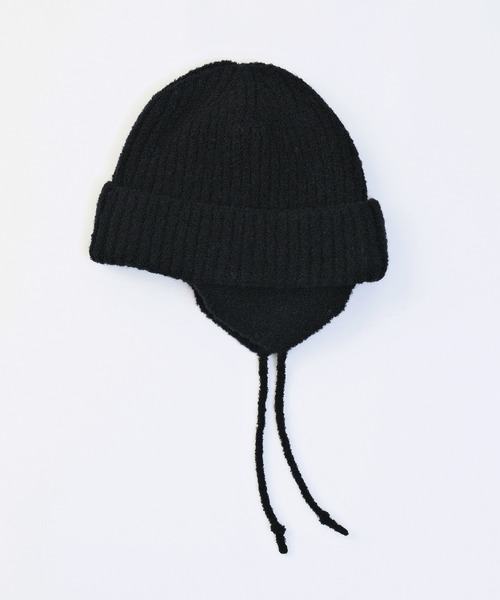 VICTIM(ヴィクティム)の「VICTIM ヴィクティム / ×CA4LA EAR FLAP KNIT CAP カシラコラボレーションイヤーフラップニットキャップ / VTM-24-A-104(ニットキャップ/ビーニー・メンズ・ブルー/グレー/ブラック/イエロー/グリーン・FREE)」の10枚目の写真