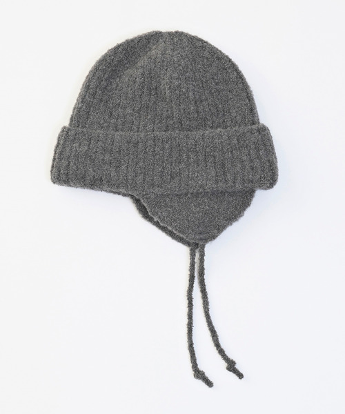 VICTIM(ヴィクティム)の「VICTIM ヴィクティム / ×CA4LA EAR FLAP KNIT CAP カシラコラボレーションイヤーフラップニットキャップ / VTM-24-A-104(ニットキャップ/ビーニー・メンズ・ブルー/グレー/ブラック/イエロー/グリーン・FREE)」の11枚目の写真