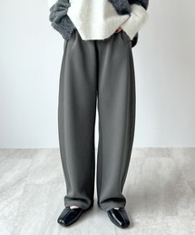 Futier land | 美シルエット生まれる緩やかな曲線。ポンチカーブパンツ(その他パンツ)