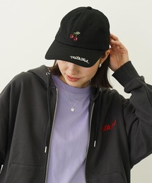 MILKFED. | RHINESTONE CHERRY CAP(キャップ)
