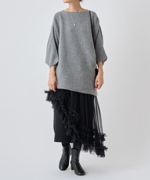 BEARDSLEY（ビアズリー）の「《FRIPIER》 チュチュオーバースカート（スカート・レディース・ブラック・FREE）」の2枚目の写真